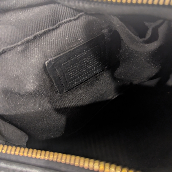 Coach Black Leather Crossbody Bag - Picture 9 of 10